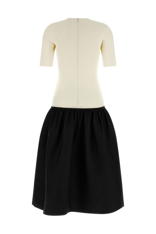 'Twinflower Tee' dress Black-grey