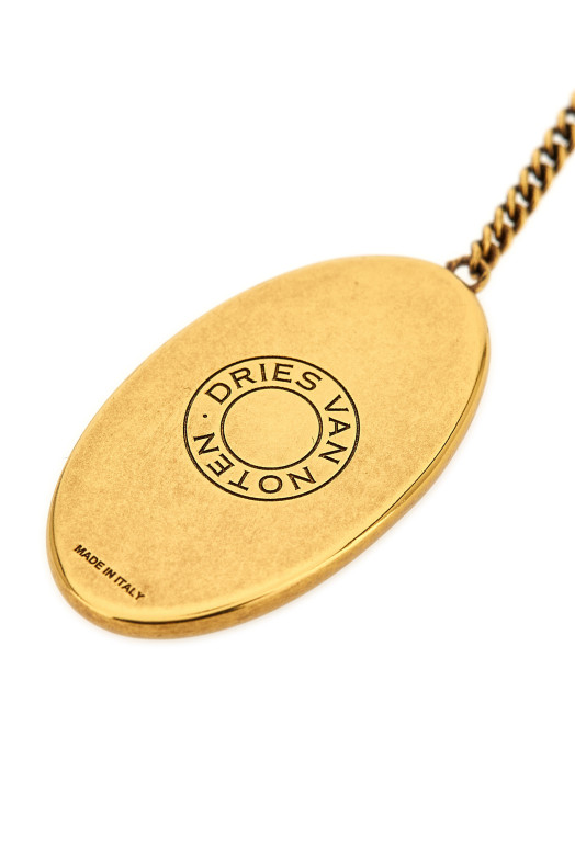 Stone necklace Gold