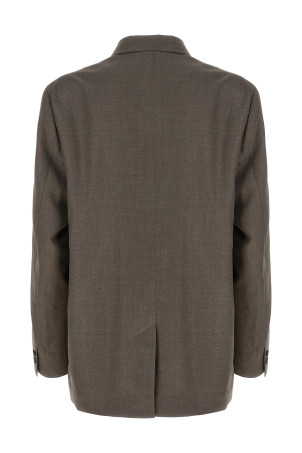 Extra fine wool blazer Gray