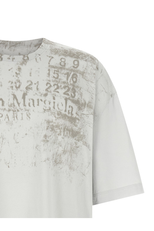 'Numeric' T-shirt  Gray