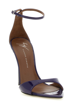 'Intriigo Strap' sandals  Purple