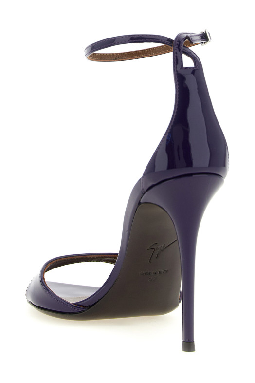 'Intriigo Strap' sandals  Purple