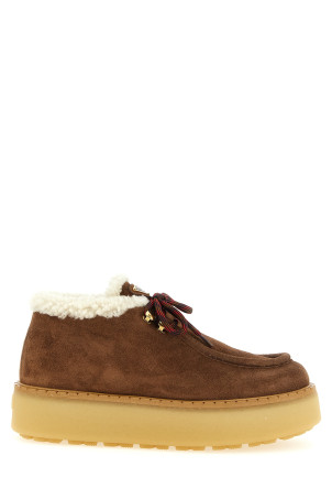 Suede lace ups  Brown