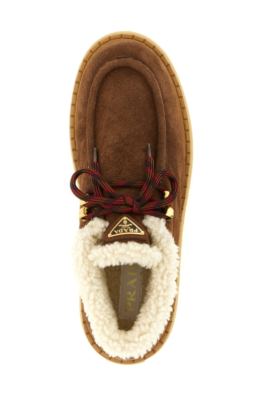 Suede lace ups  Brown