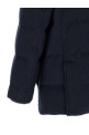 Wool flannel parka  Blue