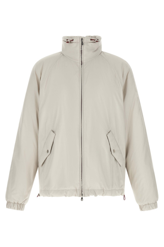 Lightweight nylon jacket  White