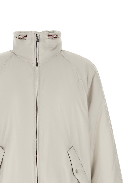 Lightweight nylon jacket  White