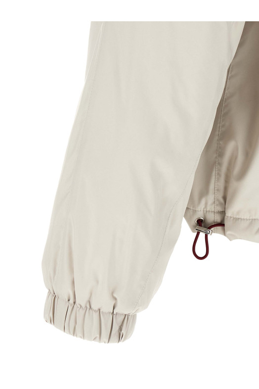 Lightweight nylon jacket  White