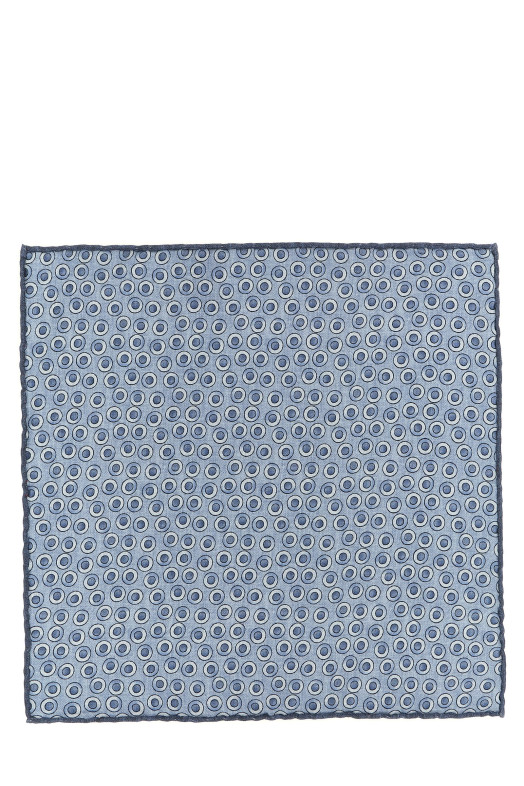 Polka dot pocket clutch bag  Blue