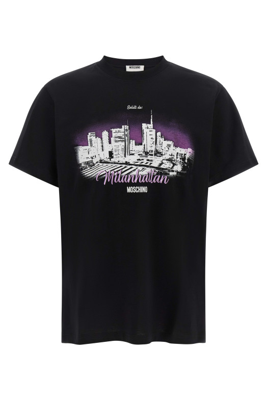 'Milanhattan' T-shirt  Black