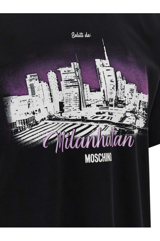 'Milanhattan' T-shirt  Black