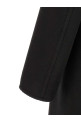 'Luxury Melton DB Officer' coat  Black