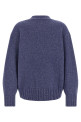 Asymmetrical hem sweater  Blue