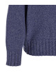 Asymmetrical hem sweater  Blue