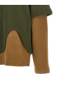 Trompe l'oeil sweatshirt  Green