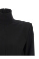 Structured shoulder dress  Black