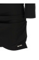Structured shoulder dress  Black