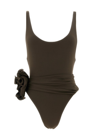 Цілісний купальник «05»  Коричневий 640726BROWN