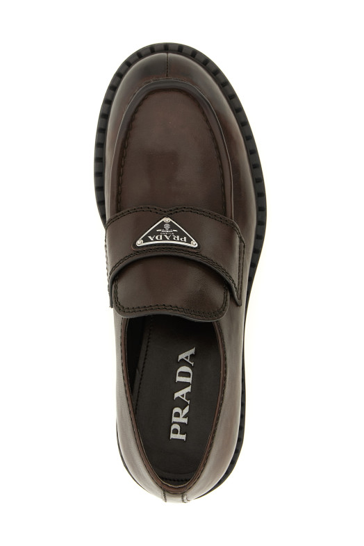 'Chocolate' loafers Brown