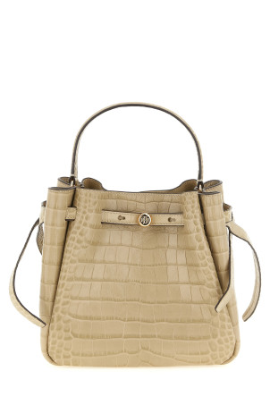 'Romy' small bucket bag Beige
