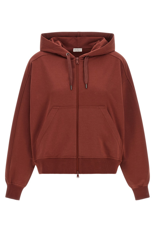 'Solomei AD MCCCXCI' hoodie Bordeaux