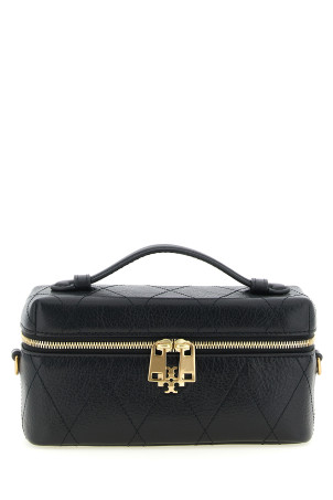 'Charlie' vanity case crossbody bag Black