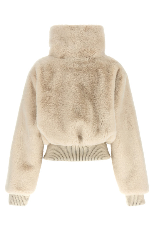 Короткая куртка, бежевого цвета PINKO 107040A3E7C32