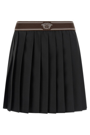 Pleated skirt Black