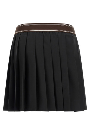 Pleated skirt Black