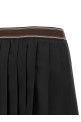 Pleated skirt Black