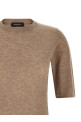 Micro sequin t-shirt Beige