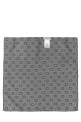 Silk clutch bag Gray