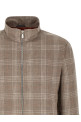 Tartan jacket Brown