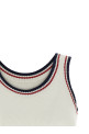 Crop top - 'Active' line White