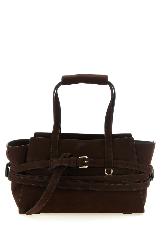 'Tie Me' handbag Brown
