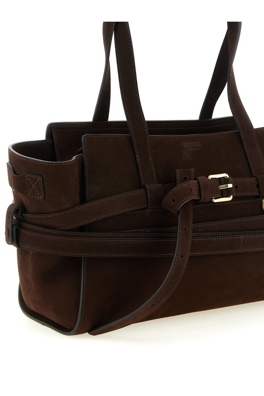 'Tie Me' handbag Brown