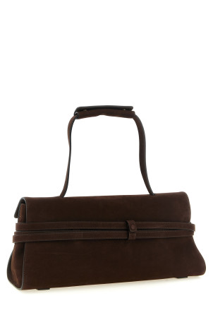 'Tie Me' shoulder bag Brown