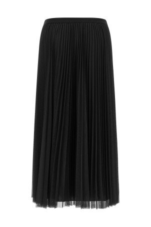 Tulle pleated skirt Blue