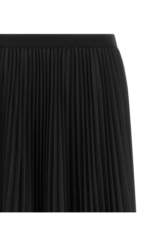 Tulle pleated skirt Blue