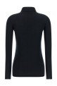 Cashmere and silk turtleneck sweater Blue