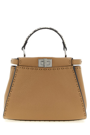 'Peekaboo' mini handbag Beige