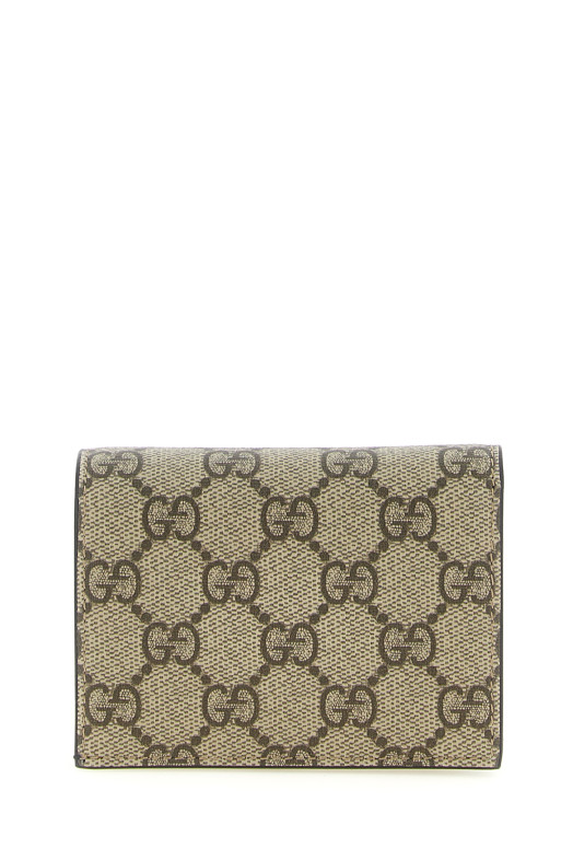 Двухцветный кошелек GG Marmont, многоцветный GUCCI 658610AAE5E1069