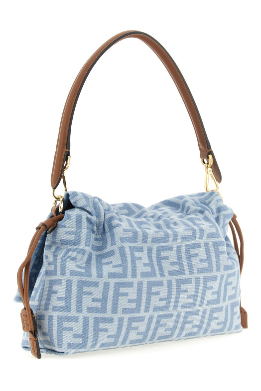 'Mamma Baguette' medium shoulder bag BLUE