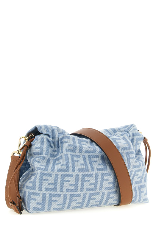 'Mamma Baguette' medium shoulder bag BLUE
