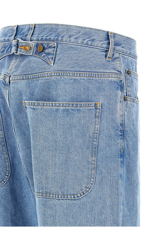 Back martingale jeans BLUE