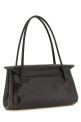 E/W leather shoulder bag Brown
