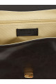 E/W leather shoulder bag Brown