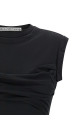 'Twisted bust Layered' dress Black