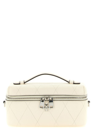 'Charlie' vanity case crossbody bag White