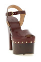 'Meret' clog Bordeaux